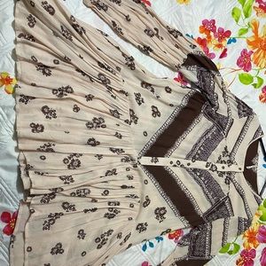 Beautiful free people brand tunic.. details are beautiful